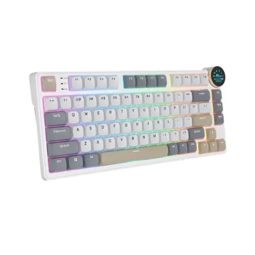 Royal Kludge N80 Low-Profile Tri-Mode RGB Mechanical Keyboard