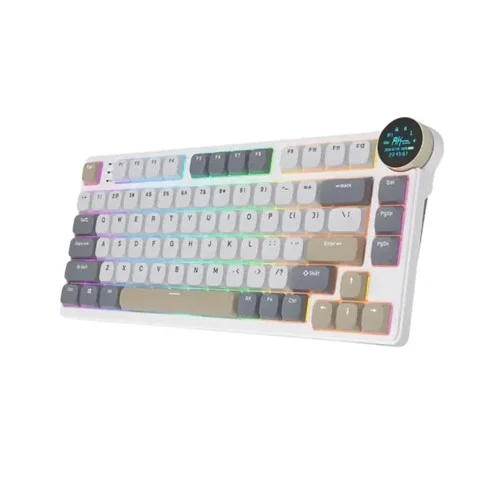 Royal Kludge N80 Low-Profile Tri-Mode RGB Mechanical Keyboard