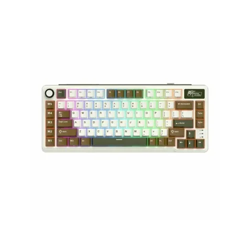 ROYAL KLUDGE RK L75 Tri-Mode Hot-Swappable Wireless Mechanical Gaming Keyboard