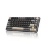 Royal Kludge M75 RGB Tri-Mode Hot-Swappable Silver Switch Mechanical Keyboard