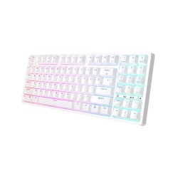 Royal Kludge RK92 Tri Mode RGB 92 Keys Hot Swappable Mechanical Red Switch Gaming Keyboard