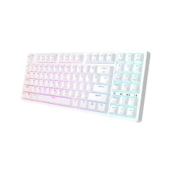 Royal Kludge RK92 Tri Mode RGB 92 Keys Hot Swappable Mechanical Red Switch Gaming Keyboard