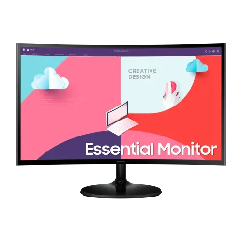 Samsung LS24C360EAW 24 Inch 75Hz FHD Curved Monitor