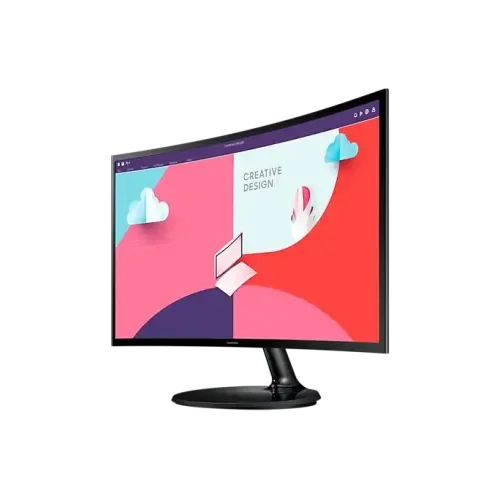 Samsung LS24C360EAW 24 Inch 75Hz FHD Curved Monitor
