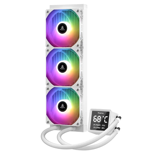 Segotep BeAced 360 ARGB AIO Liquid CPU Cooler White