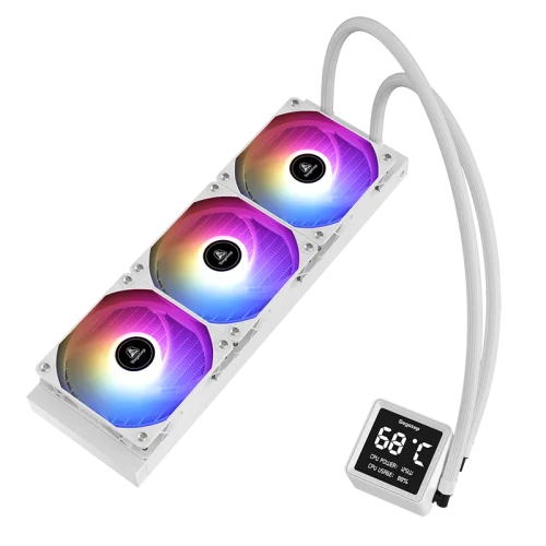 Segotep BeAced 360 ARGB AIO Liquid CPU Cooler White