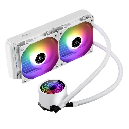 Segotep BeVere 240 ARGB AIO Liquid CPU Cooler White