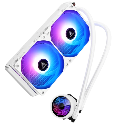 Segotep BeVere 240 ARGB AIO Liquid CPU Cooler White