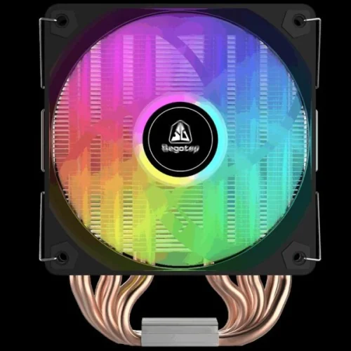 Segotep FI6 ARGB 120mm CPU AIR Cooler Black with Screen Display