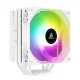 SEGOTEP FZ6 Pro Aircooler TDP 260w CPU AMD INTEL ARGB - WHITE