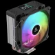Segotep FI6 ARGB 120mm CPU AIR Cooler Black with Screen Display