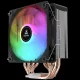 Segotep FI6 ARGB 120mm CPU AIR Cooler Black with Screen Display