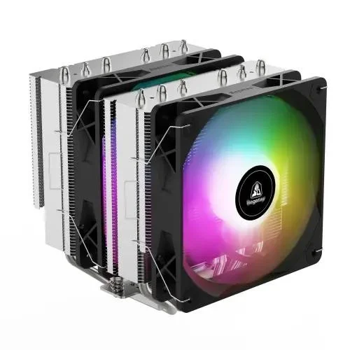 Segotep FZ6 Pro ARGB Dual-Tower CPU Cooler Black