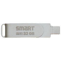 SMART SM11 32GB Extra Premium OTG Type-C Metal Body Mobile Disk Drive