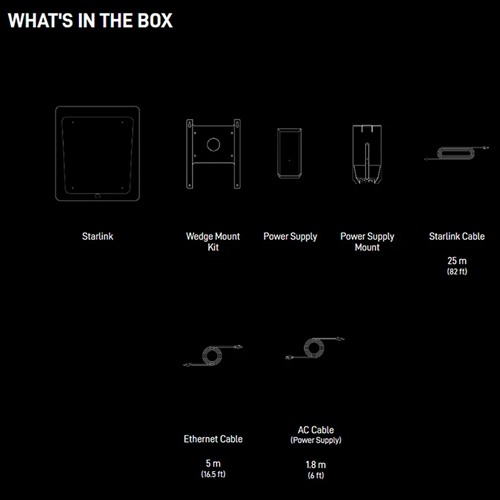 Starlink Performance (Gen 2) KIT (No Router) Satellite Internet Device Package