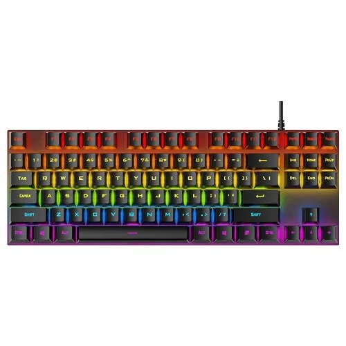 T-Wolf T17 Wired RGB Mechanical Gaming Keyboard