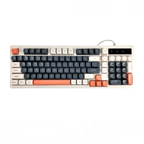 T-WOLF T13 Mixed Color Keycaps Gaming Keyboard
