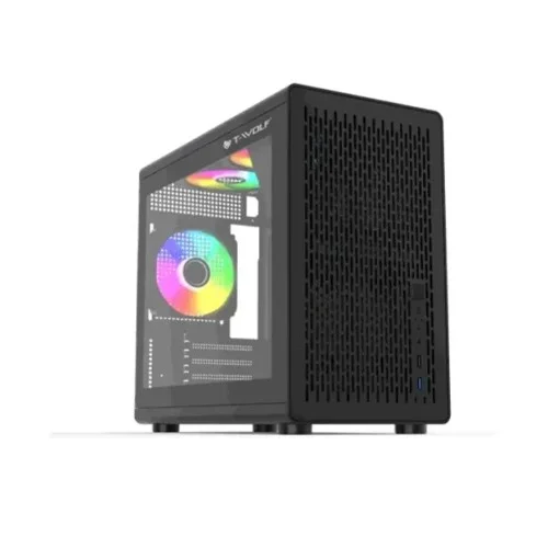 T-Wolf XPLENDER X5 BH ARGB M-ATX Portable Casing
