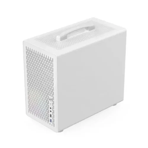 T-Wolf XPLENDER X5 WH ARGB M-ATX Portable Casing White