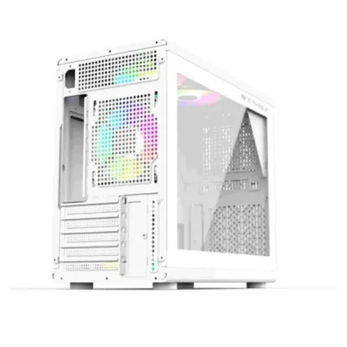 T-Wolf XPLENDER X5 WH ARGB M-ATX Portable Casing White