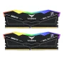 TEAM Delta RGB 32GB(2x16GB) DDR5 6000MHz CL30 Desktop Gaming RAM Black
