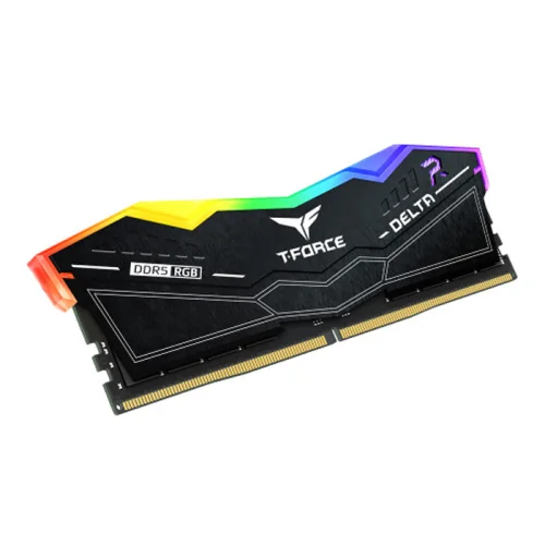TEAM Delta RGB 32GB(2x16GB) DDR5 6000MHz Gaming Desktop RAM Black