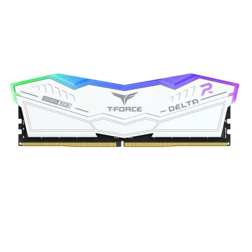 Team T-Force Delta RGB (32x2) 64GB 6000MHz DDR5 Desktop RAM White