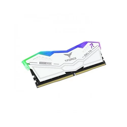 TEAM T-FORCE DELTA RGB WHITE 16GB DDR5 6000MHz CL30 Desktop Ram