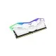 TEAM T-FORCE DELTA RGB WHITE 16GB DDR5 6000MHz CL30 Desktop Ram