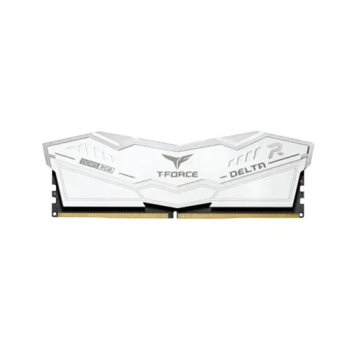 TEAM T-FORCE DELTA RGB 32GB (16GBx2) 7800MHz DDR5 Gaming RAM White 