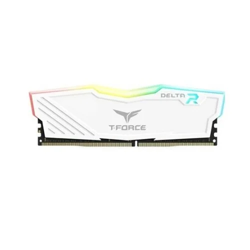 TEAM T-Force DELTA RGB White 16GB 3200MHz DDR4 CL16 Gaming RAM
