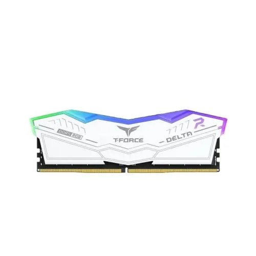 TEAMGROUP T-FORCE DELTA RGB DDR5 32GB (2X16GB) 7000MHZ WHITE DESKTOP RAM