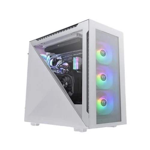 Thermaltake Divider 500 TG ARGB Mid Tower Snow Chassis