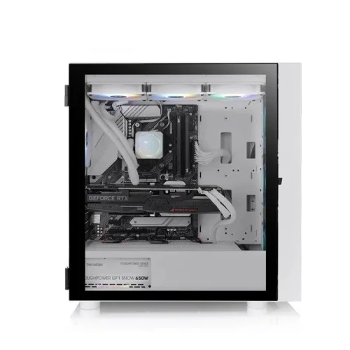 Thermaltake H570 TG ARGB Snow Mid Tower Chassis