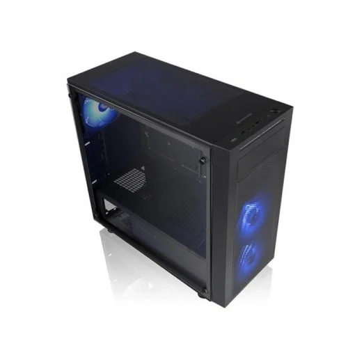 Thermaltake Versa J22 TG RGB Mid Tower Chassis Black