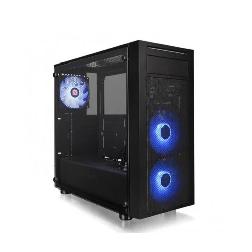 Thermaltake Versa J22 TG RGB Mid Tower Chassis Black