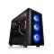 Thermaltake Versa J23 TG MB SYNC RGB Mid Tower Chassis Black
