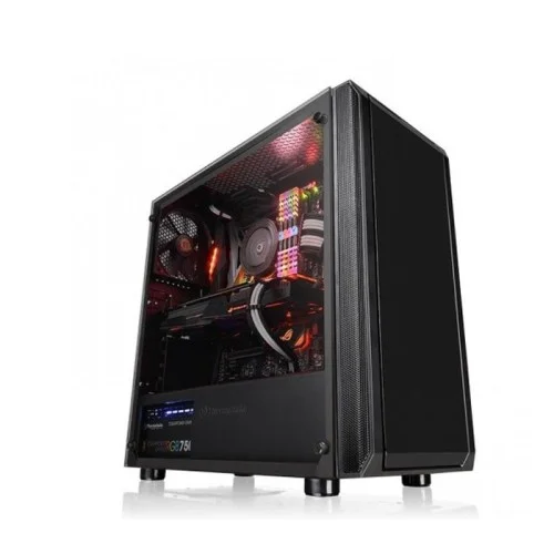 Thermaltake Versa J23 TG Mid Tower Chassis Black