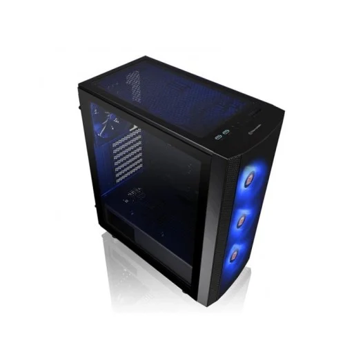 Thermaltake Versa J25 TG MB SYNC RGB Mid Tower Chassis Black