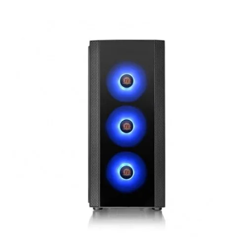 Thermaltake Versa J25 TG MB SYNC RGB Mid Tower Chassis Black