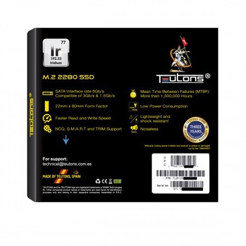 Teutons Iridium 2280 512gb M.2 SSD