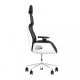 Thermaltake ARGENT E700 Real Leather Black And White Gaming Chair