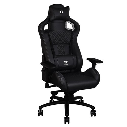 Thermaltake X Fit Real Leather Gaming Chair - Black