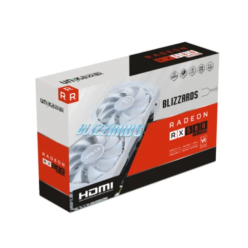 Unika Radeon RX 580 BLIZZARDS 8GD5 V2 Graphics Card