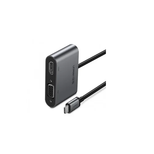 UGREEN CM162 USB-C to HDMI VGA USB 3.0 Adapter with PD