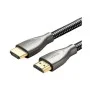 UGREEN HD131 HDMI Carbon Fiber Zinc Alloy Cable 2m Gray