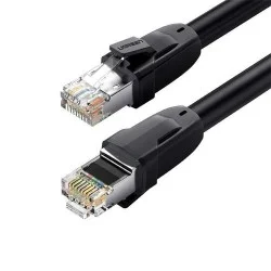 UGREEN NW121 2M Black Pure Copper Patch Cord (70329)