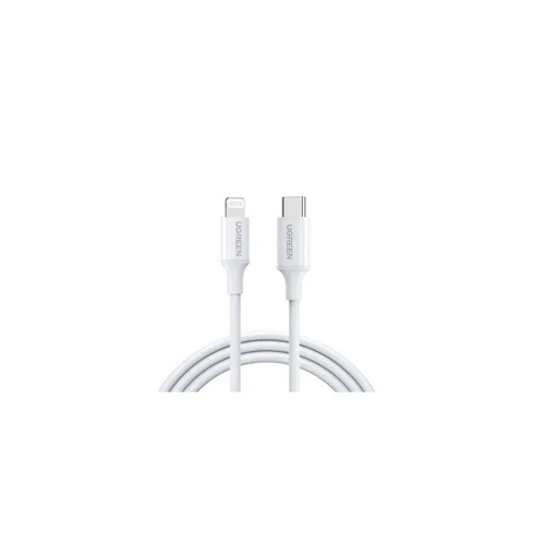 UGREEN US171 USB-C to Lightning 1M Cable White