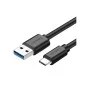 Ugreen US184 (20883) USB Male to Type-C Black 1.5 Meter Charging & Data Cable