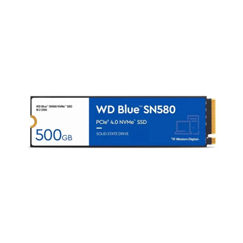 Western Digital Blue SN580 GEN 4 M.2 NVMe 500GB SSD